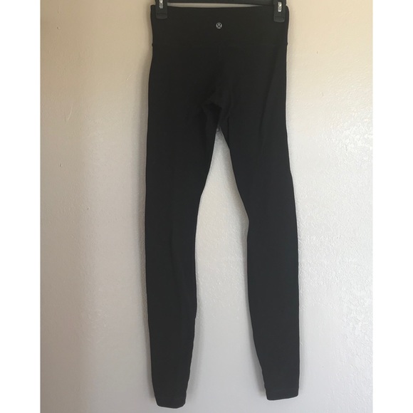 lululemon athletica Pants - Lululemon Wunder Under Full Size Black Leggings